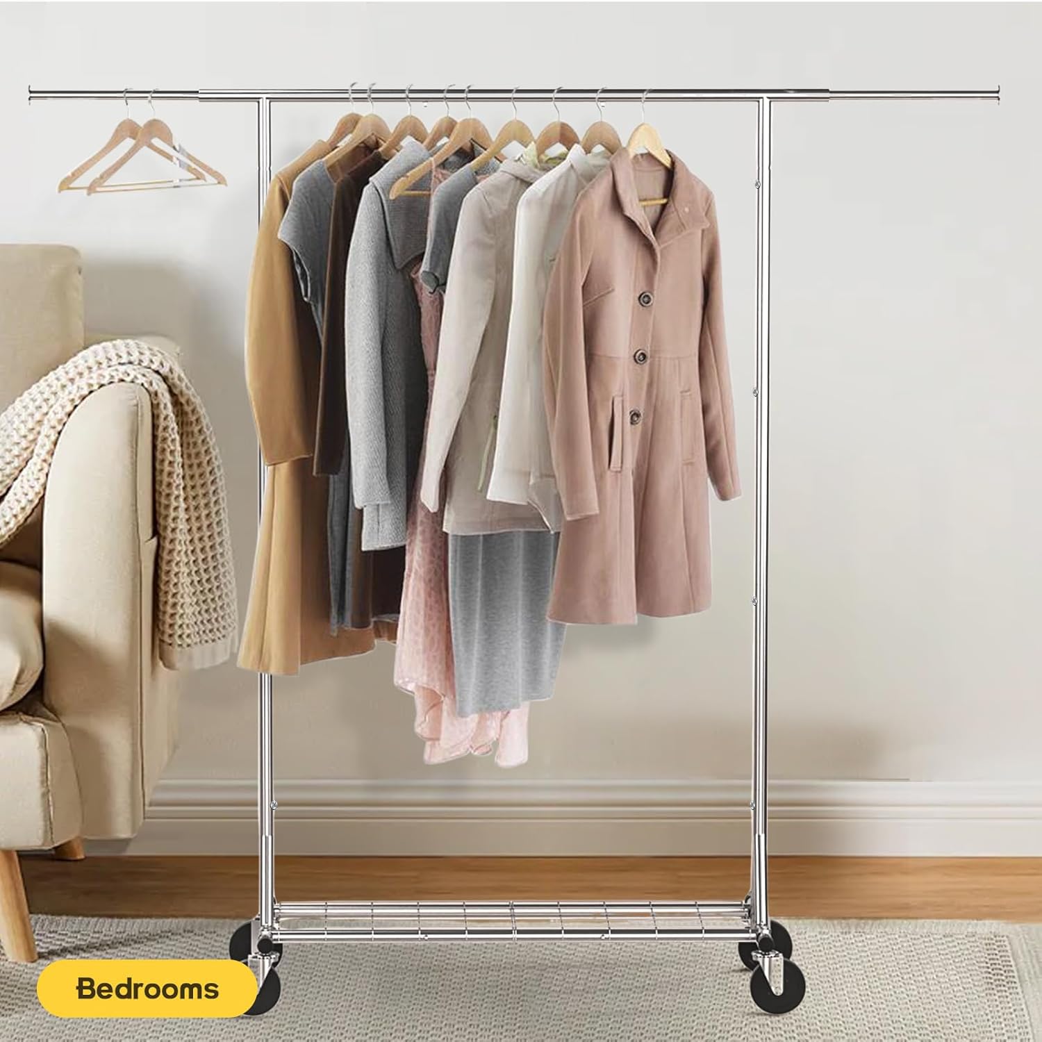 VIPLEEO showroom-ready rack supports stable, clutter-free displays
