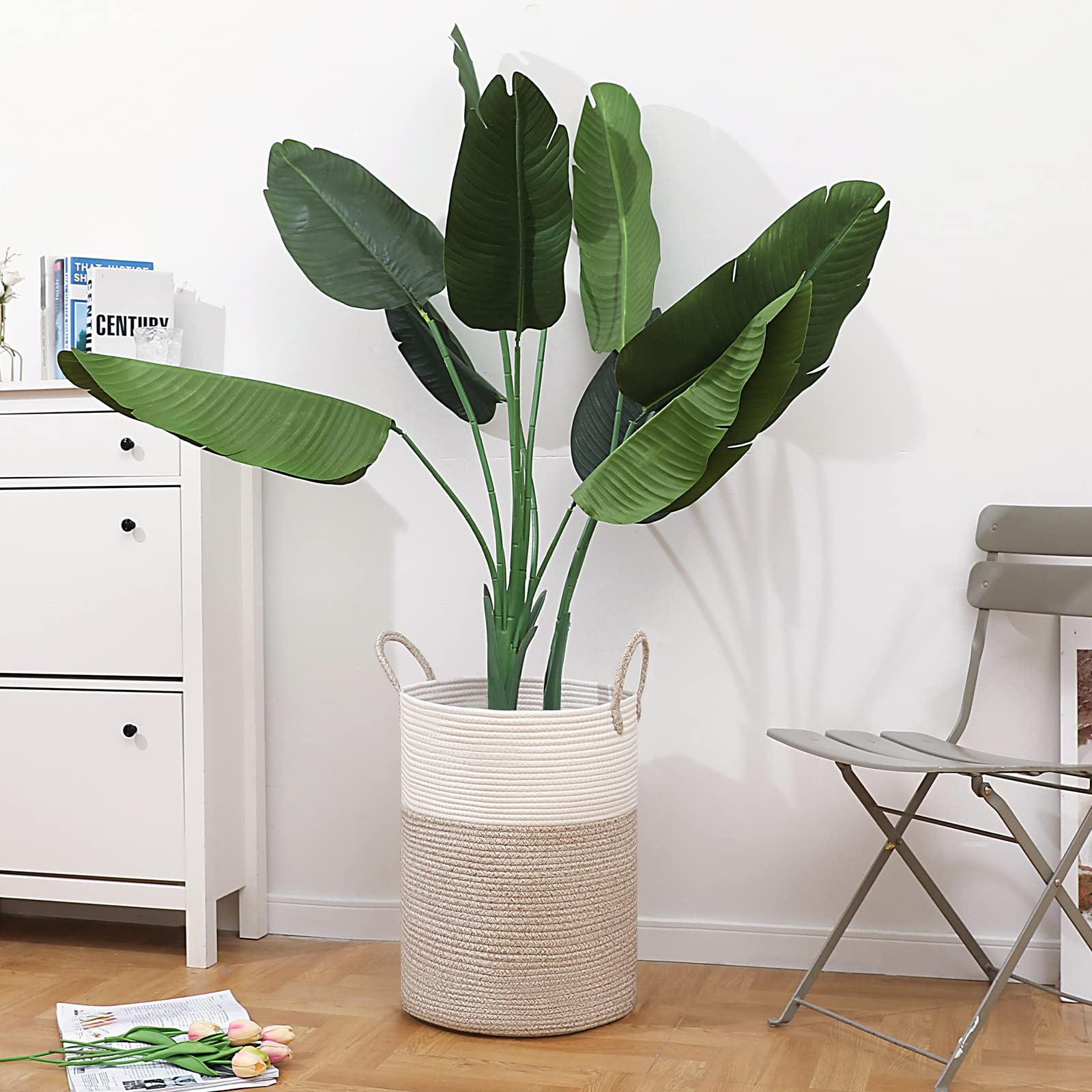 VIPOSCO large storage basket suitable for living room organization