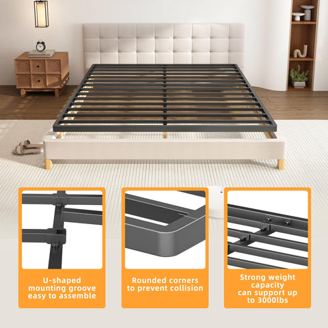 VIPSHOW box spring includes tools for quick, easy assembly
