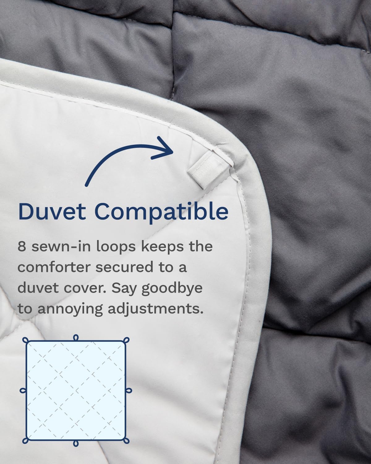 ViscoSoft machine-washable design makes care easy and convenient.