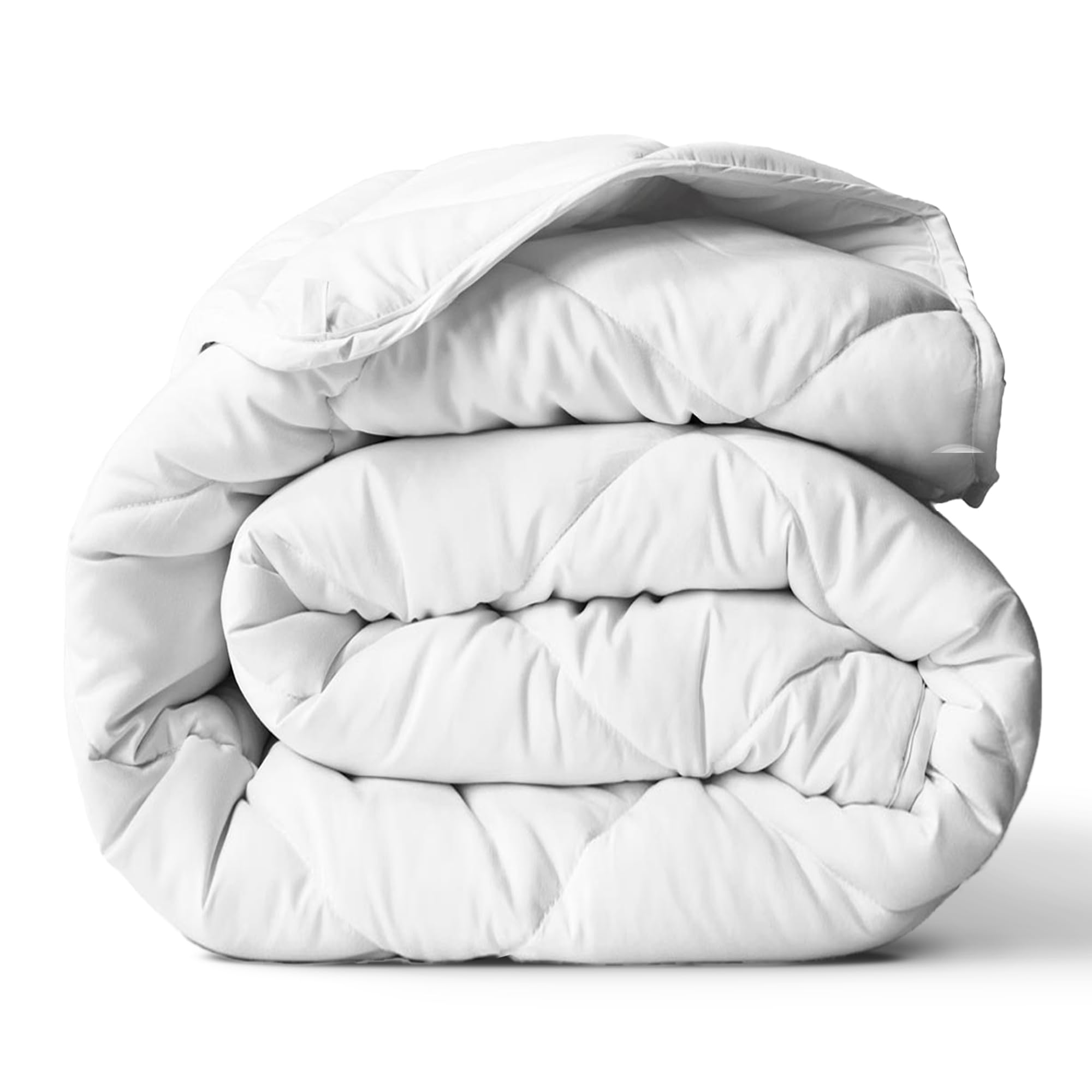 ViscoSoft Twin XL Comforter close-up of cloud-soft fabric for luxurious warmth.
