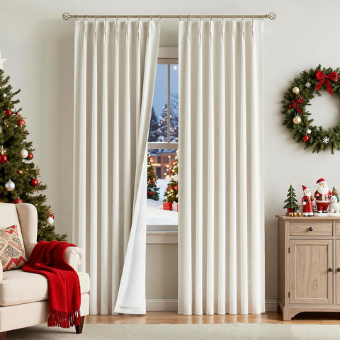 Vision Home 102-inch length panel 8 fits tall windows for room-darkening effect.