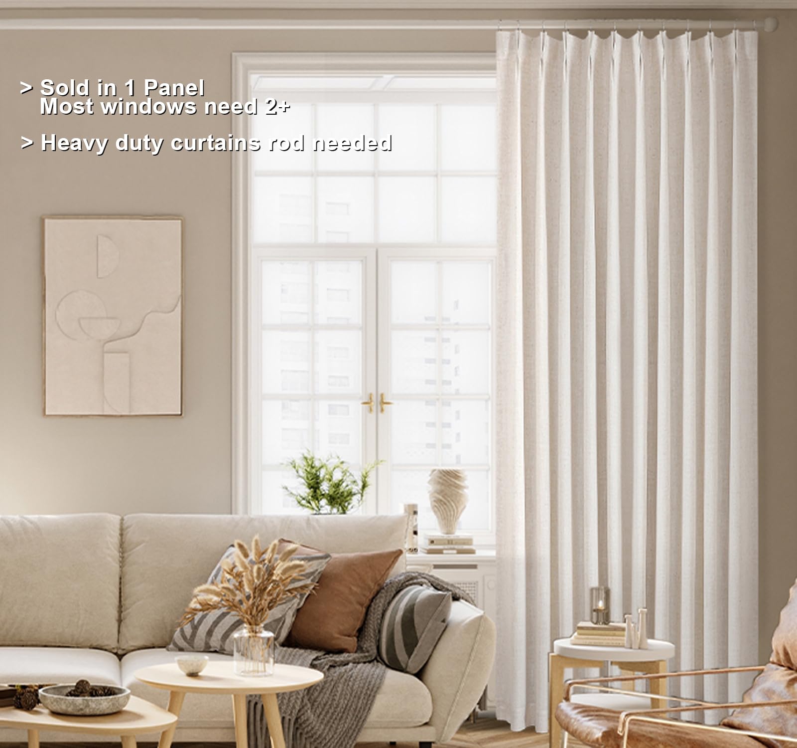 Vision Home full blackout coating curtains 60x90 block sunlight effectively