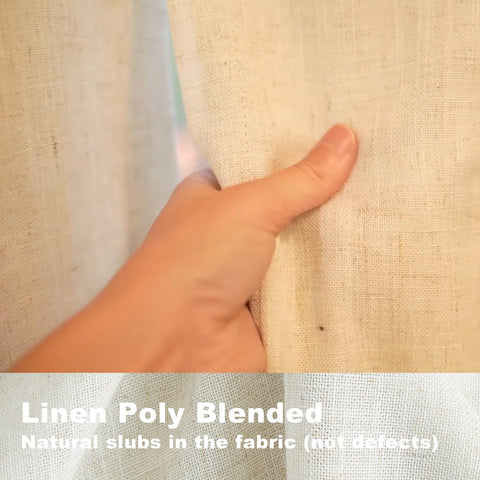 Vision Home pinch pleat curtain detail emphasizing fabric texture and structure.