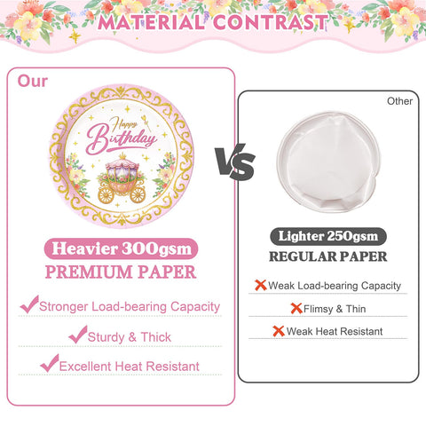 Vistico Princess cups in two styles for spill-friendly celebrations