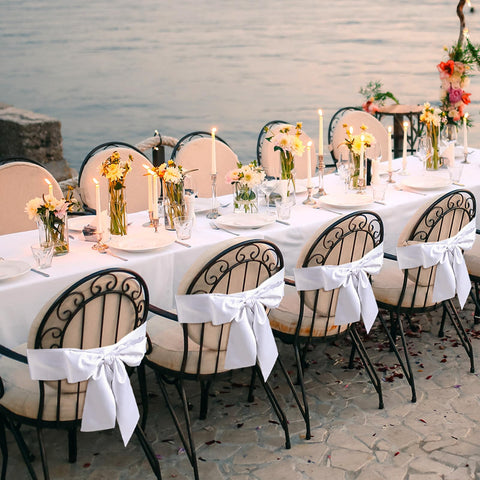 VitalCozy indoor-outdoor wreath sash withstands seasonal use.
