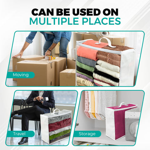 VitalUp bags feature sturdy handles for simple carrying and transport.