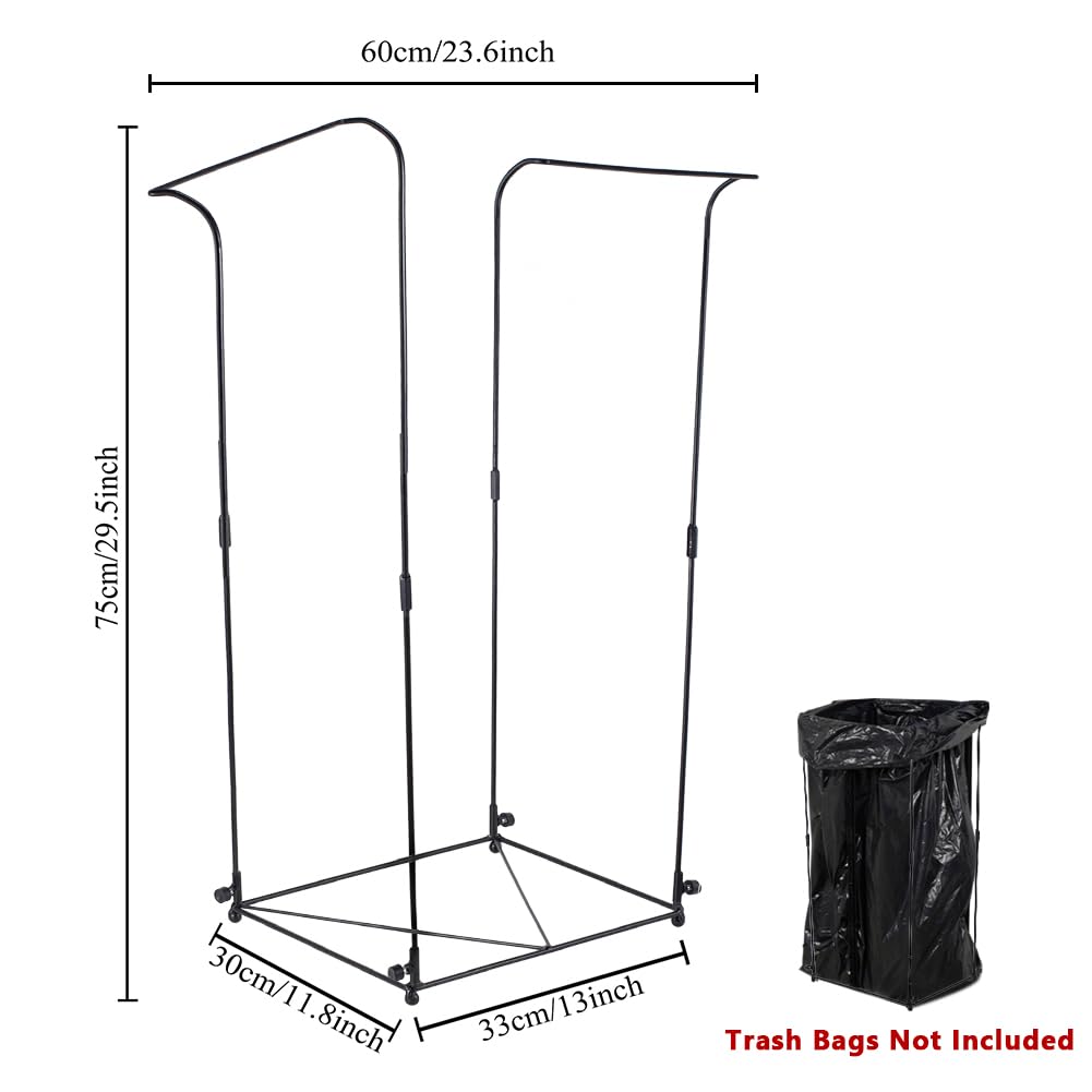 Viterlight capacity 30-45 gallon holder keeps up with large outdoor debris