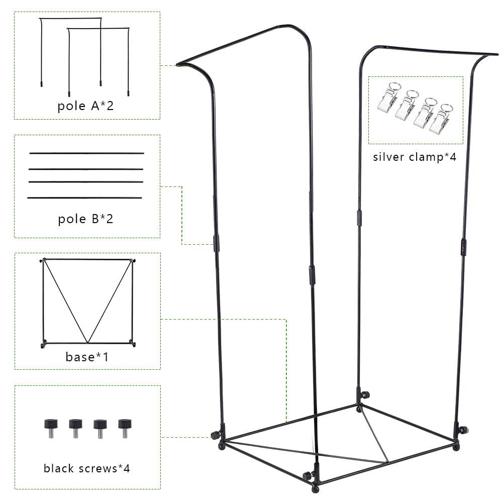 Viterlight multi-use holder suits yard work, parties, camping, and weddings