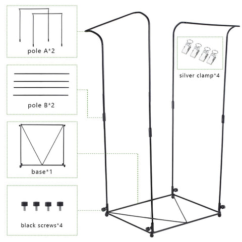 Viterlight multi-use holder suits yard work, parties, camping, and weddings