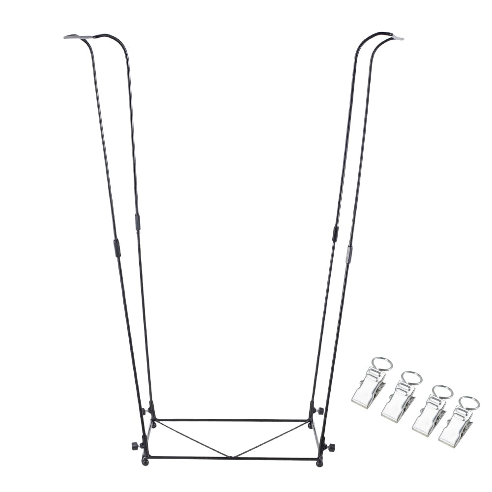 Viterlight trash bag holder stand offers stable yard cleanup and easy disposal
