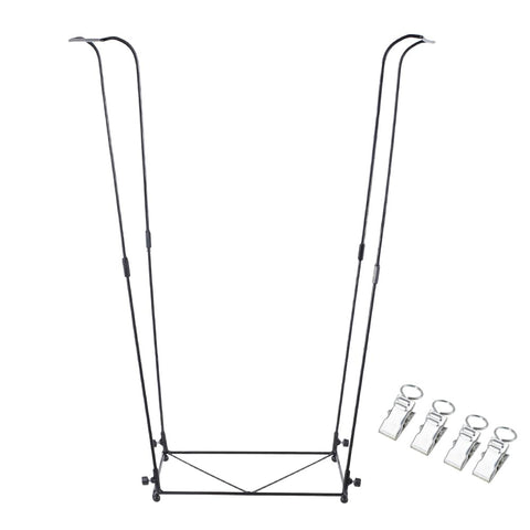 Viterlight trash bag holder stand offers stable yard cleanup and easy disposal