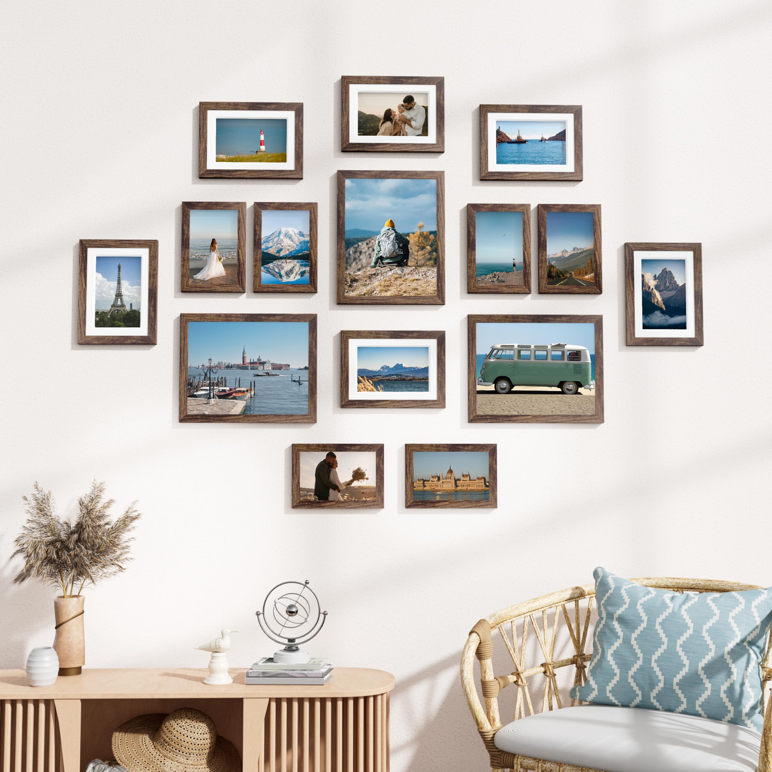Vittanly acid-free matting protects memories while preserving color and clarity