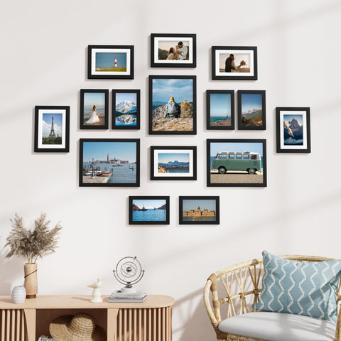 Vittanly black finish complements modern decor styles.