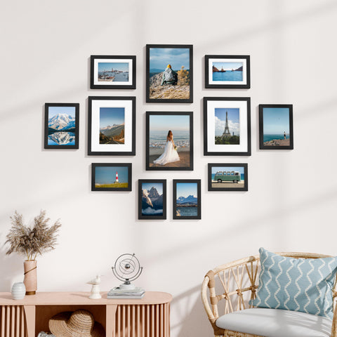 Vittanly 4x6 frames for compact desktop display