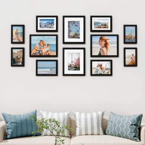 Vittanly 5x7 collage frames arranged for cozy gallery