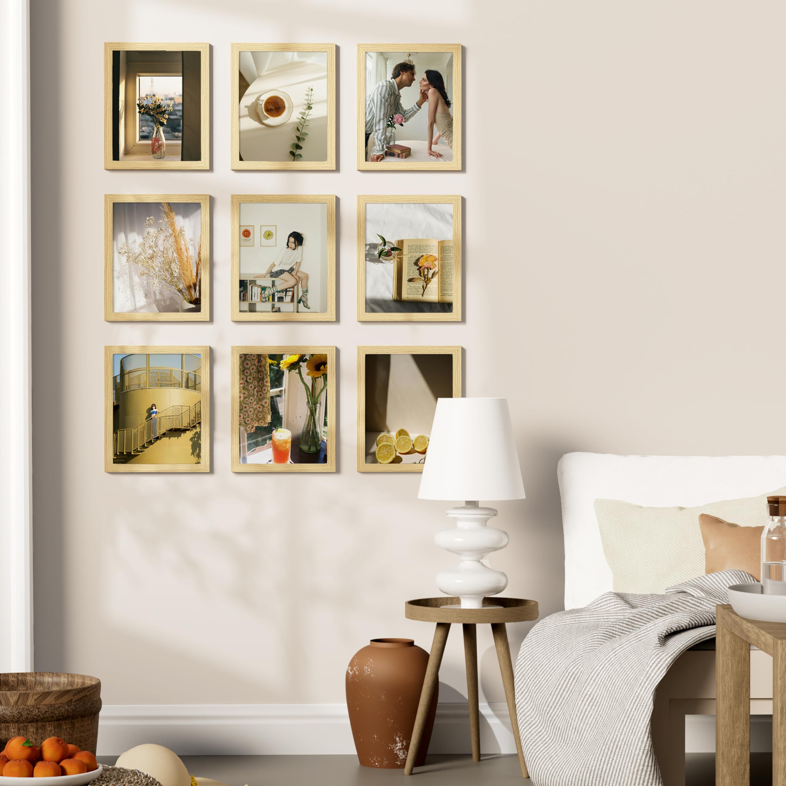 Vittanly wall-ready frames provide a polished showcase for cherished moments.