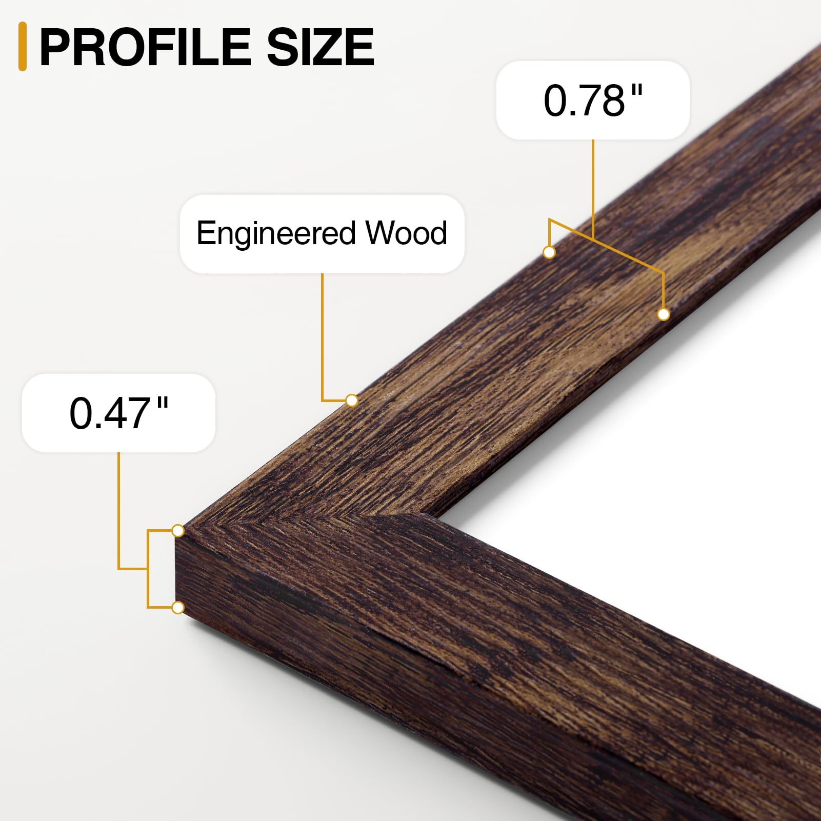 Vittanly pre-installed stands and wall hooks enable quick tabletop or hanging use