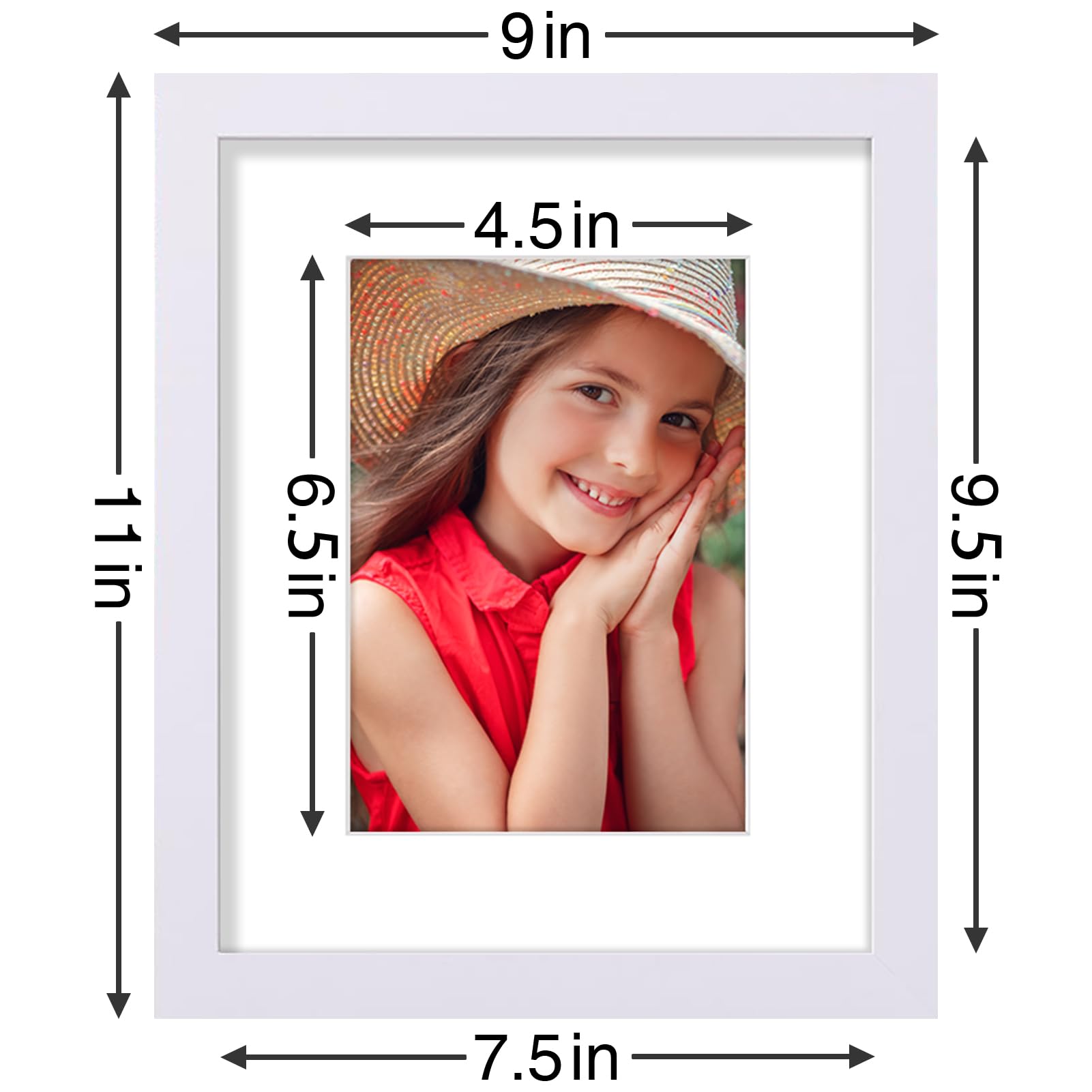 Close-up of Vittanly shatter-resistant plexiglass front on a frame