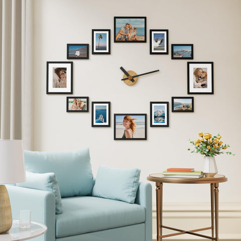 Vittanly wall display setup with hooks for easy mounting