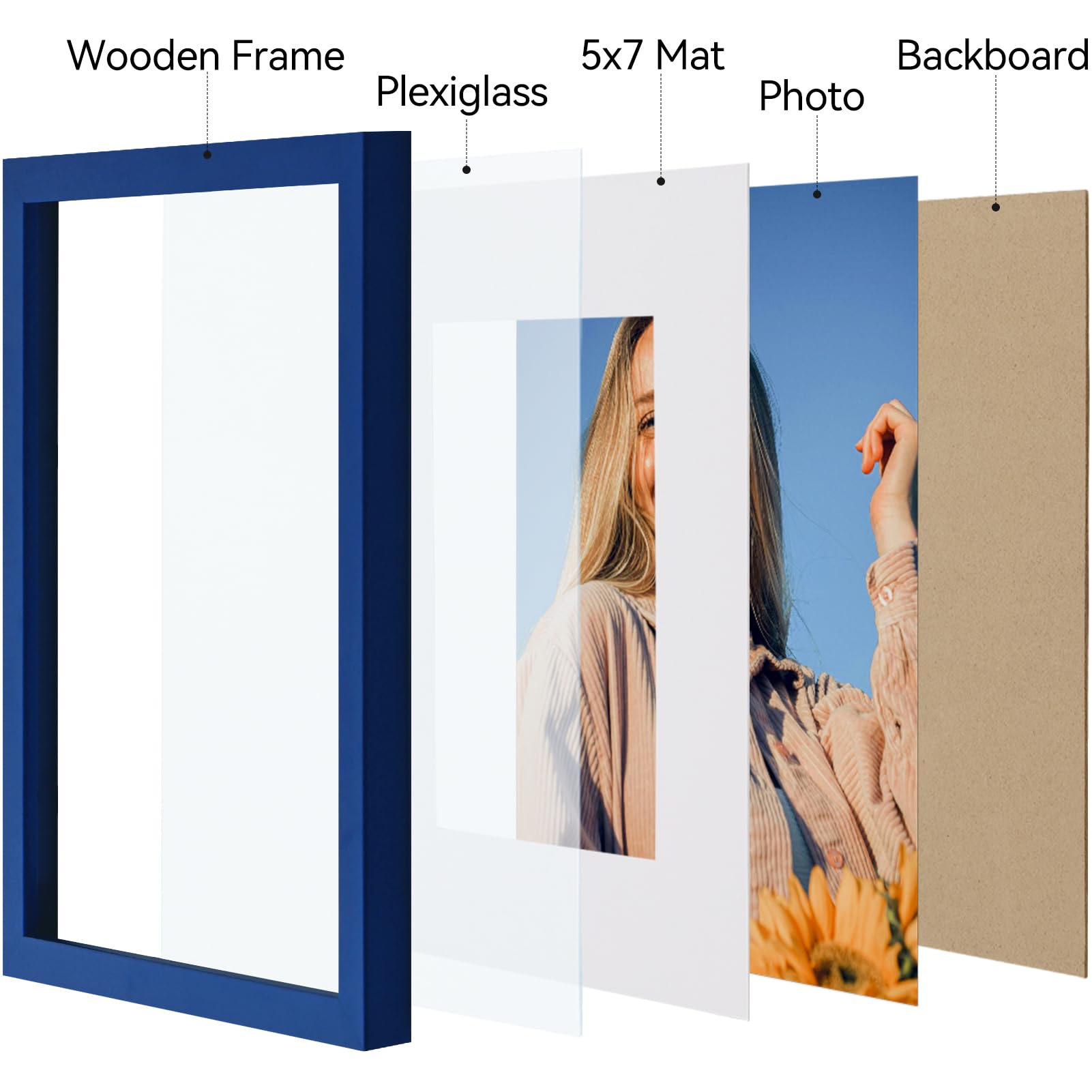 Vittanly included wall hooks for easy hanging