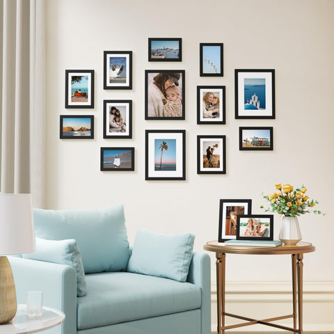 Vittanly wall-mount-ready frame set for versatile gallery layouts.