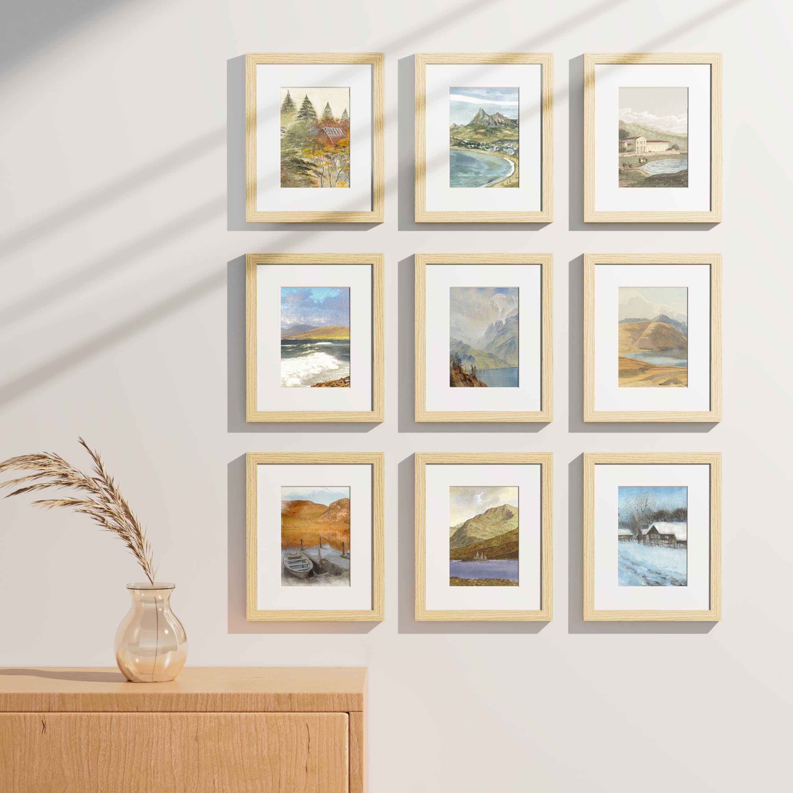 Vittanly engineered wood frames combine durability with elegant finish.