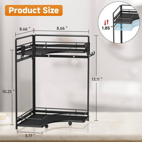 Sturdy metal mesh construction for long-lasting use.