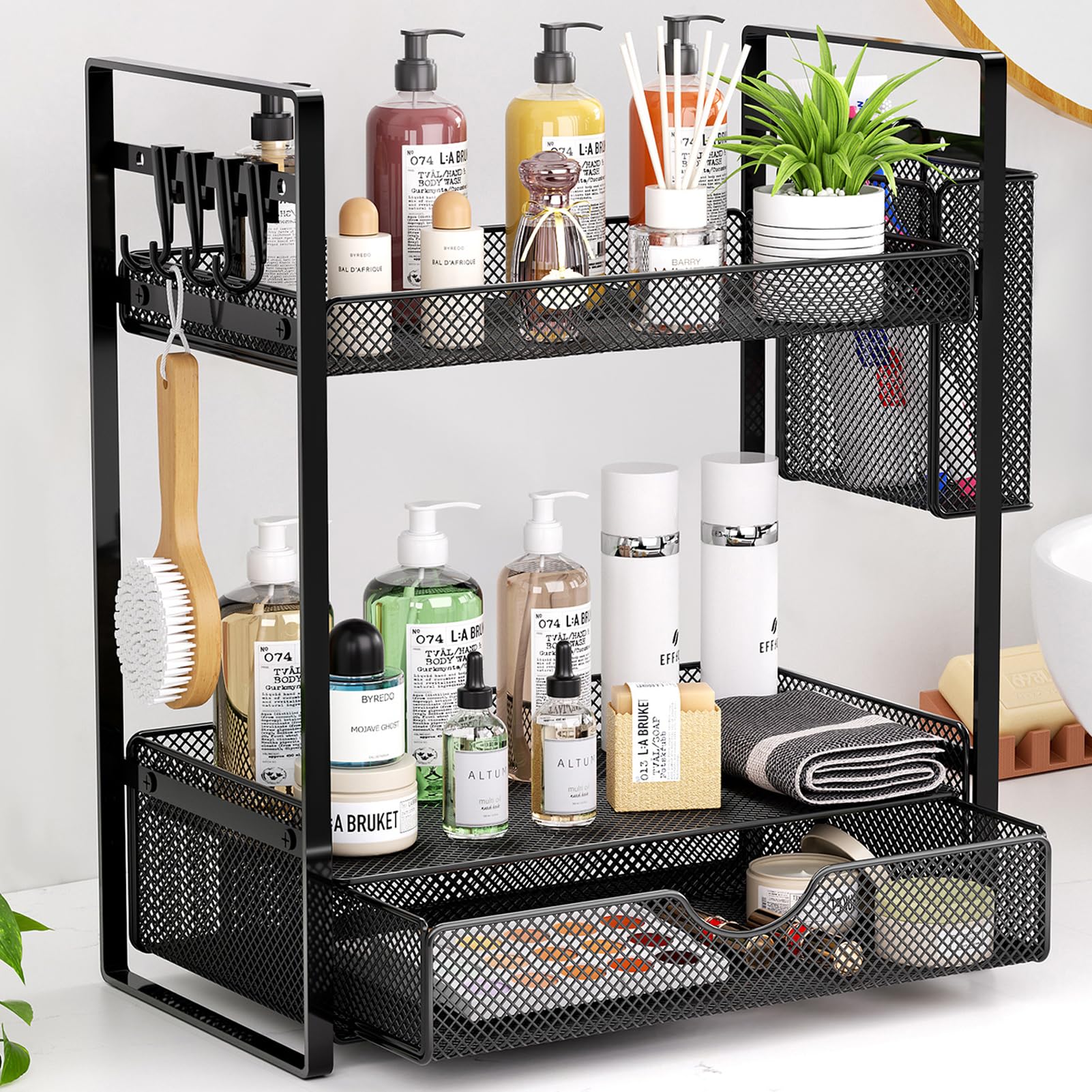 VITVITI bathroom organizer with drawer keeps toiletries tidy