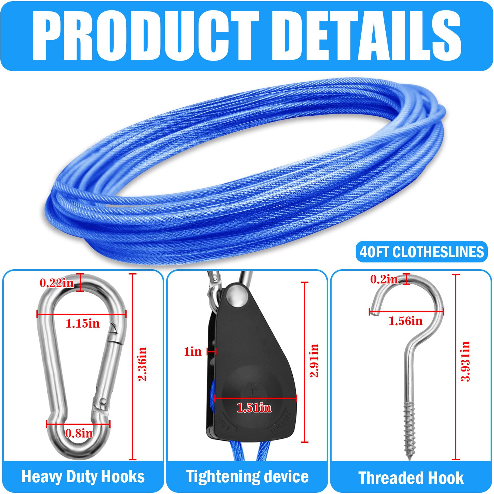 VIVBOO 7x7 braided wire design for daily durable use