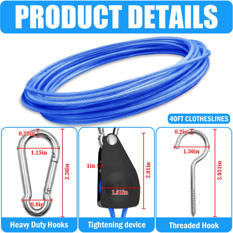 VIVBOO 7x7 braided wire design for daily durable use