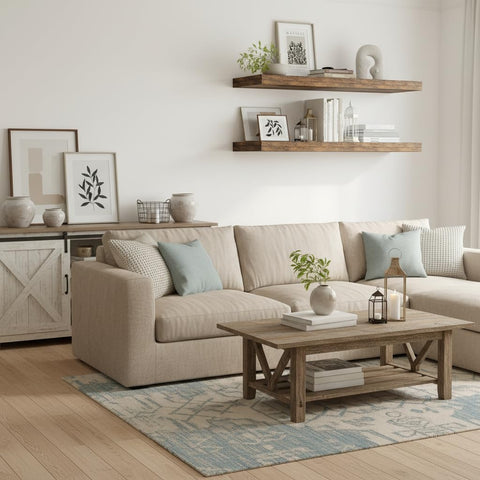 Vivelove shelving kit with easy installation hardware for quick mounting
