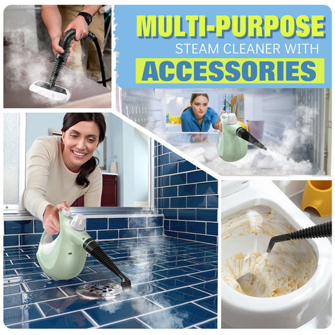 Vivibyan steam cleaner water tank heats quickly for on-demand steam cleaning.