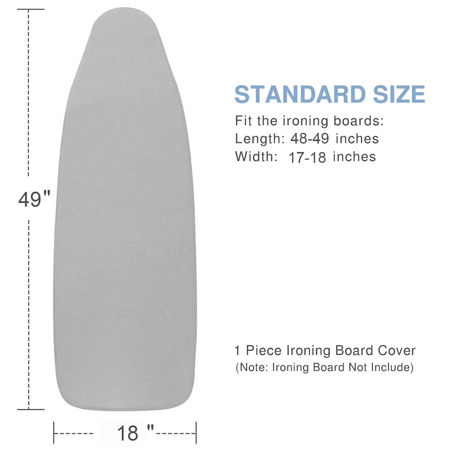 VividPaw elastic edge ensures secure fit on standard boards.