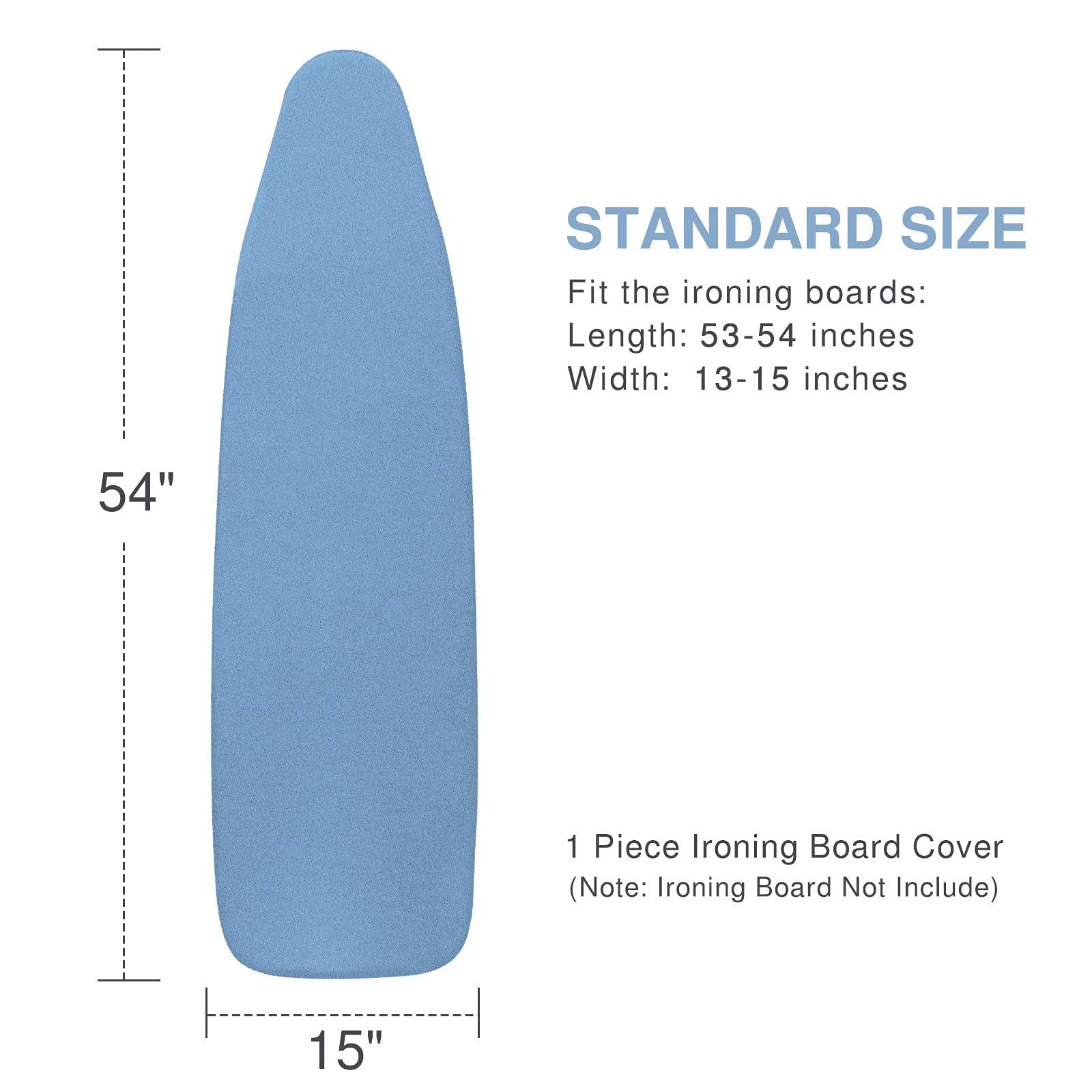 VividPaw blue pad close-up shows extra-thick padding for cushioned ironing.