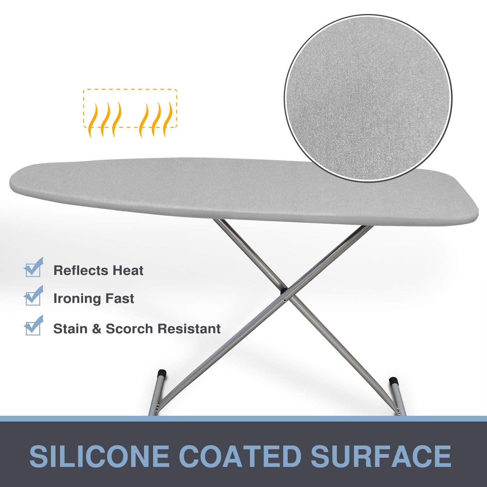VividPaw thick padding cushions the board for crease-free results.