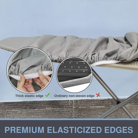VividPaw silicone-coated surface resists scorch and stains during ironing.