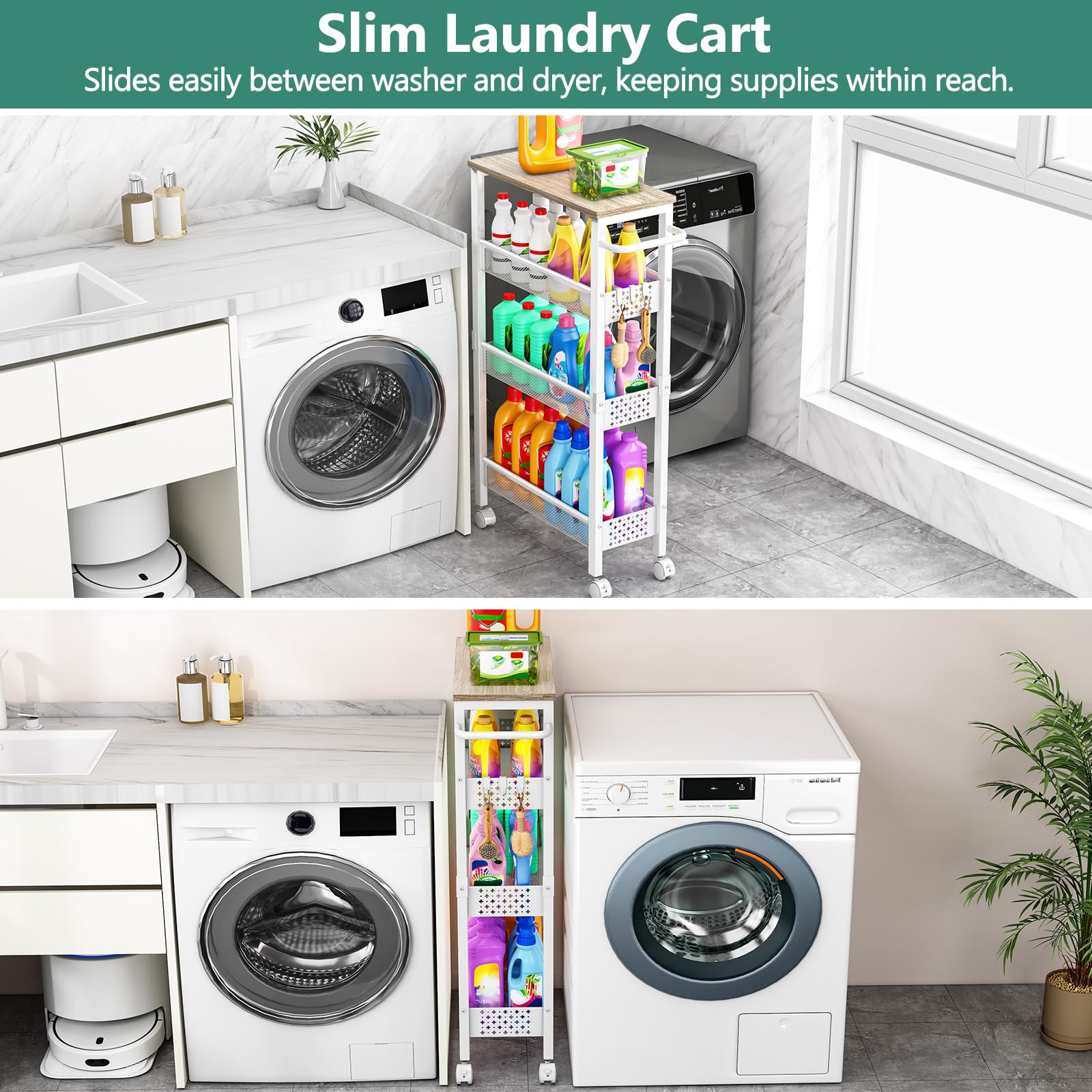 Vivihomety bathroom mesh shelves prevent water buildup and clutter