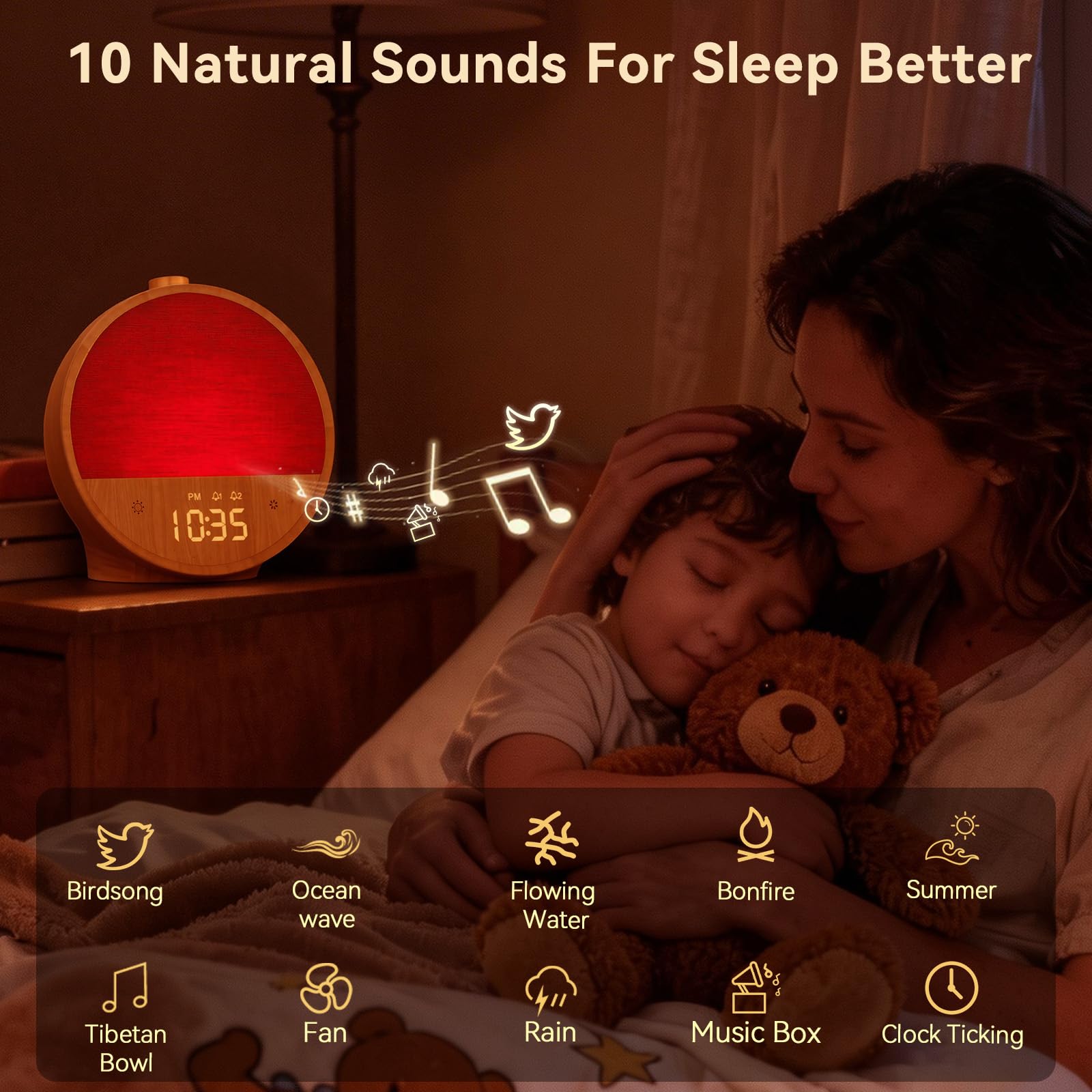 Vivilumens snooze function adds extra minutes
