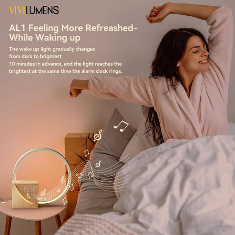 Vivilumens white noise sounds offer peaceful nights and easier sleep onset