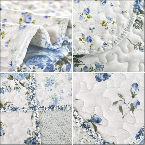 VIVILINEN easy-care machine-wash quilt for busy homes