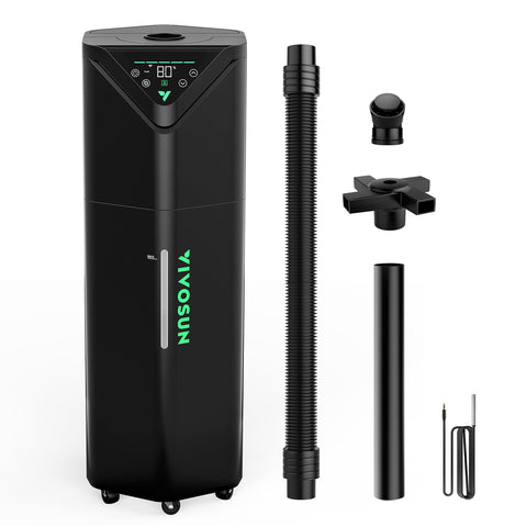 VIVOSUN AeroStream H19 top panel control for quick adjustments and easy access