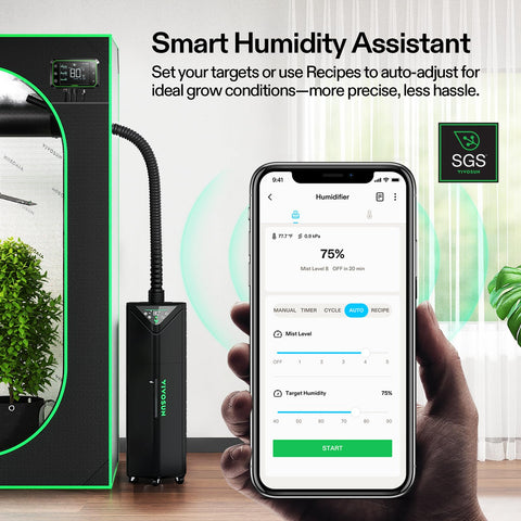 VIVOSUN AeroStream H19 WiFi app connectivity and control