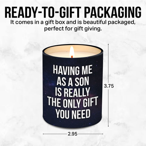 VIWIX candle lit with warm glow ideal for relaxing evenings
