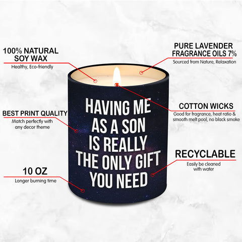 VIWIX gift-label with humorous quote for a lighthearted mom gift