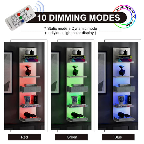 VIWODS vertical wall-mounted column shelf saves floor space and organizes items
