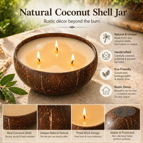 Viyffo 18oz candle designed for patio or deck spaces.