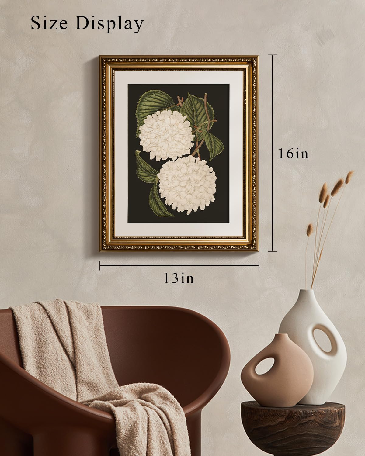 MDF backing provides sturdy support for long-lasting wall art.