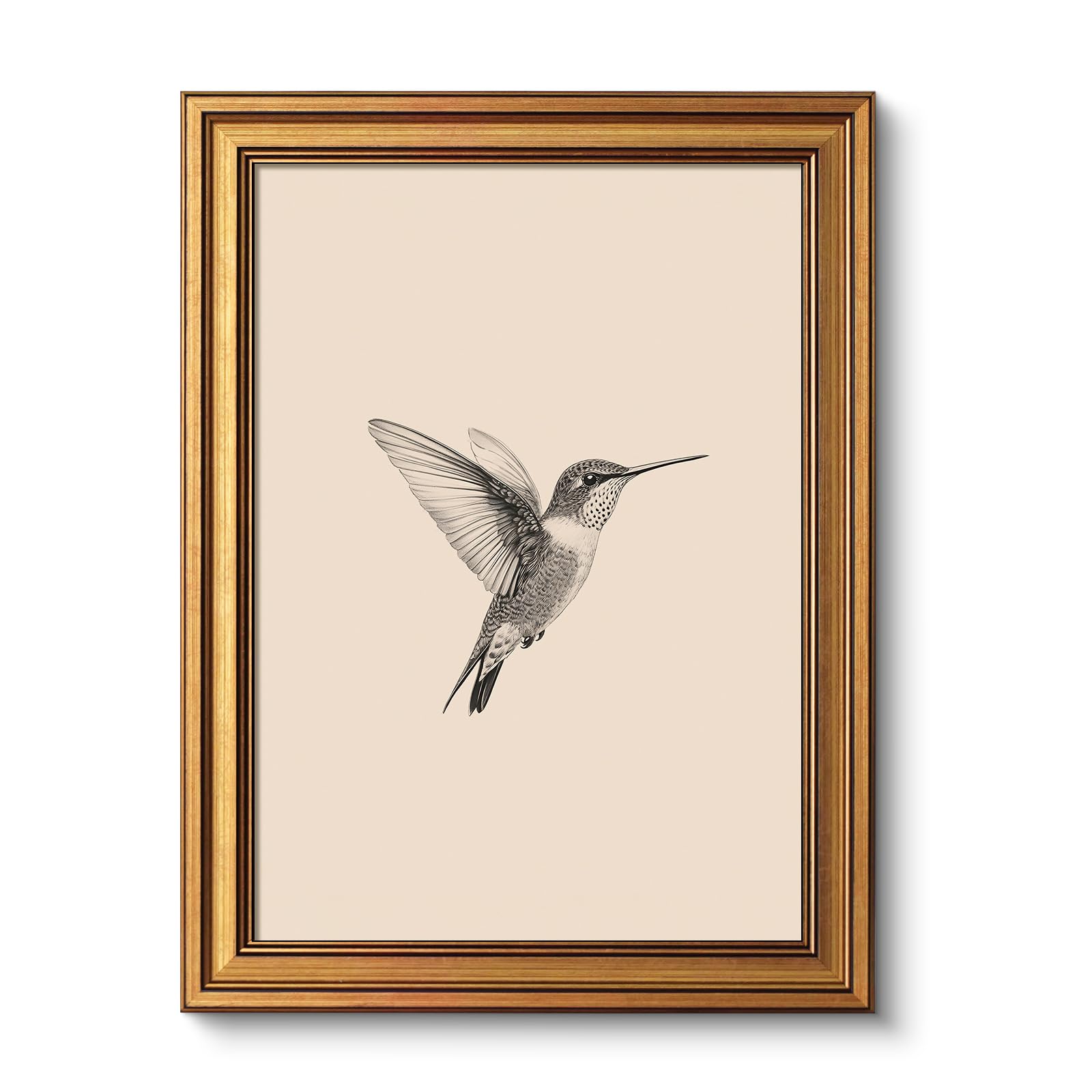 VIYYIEA hummingbird canvas print enhances living room ambiance