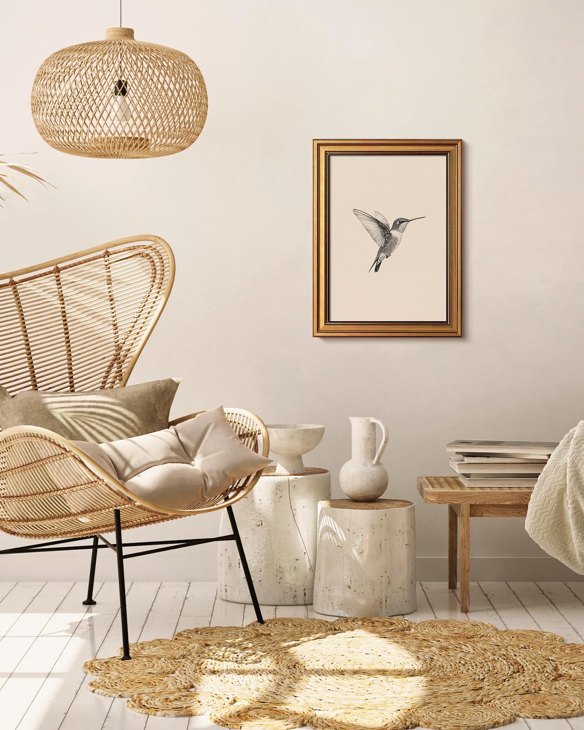 VIYYIEA lightweight PS frame simplifies hanging and arrangement